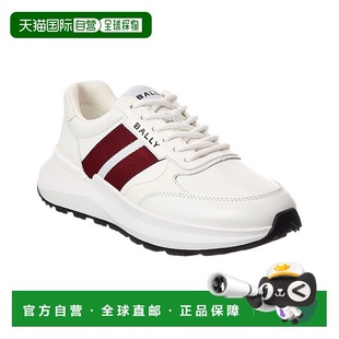 Senny 美国奥莱直发运动鞋 Leather white Sneaker 自营Bally