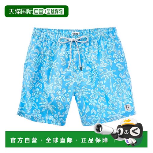 自营endless summer无尽夏日泳裤-蓝色 美国奥莱直发短裤