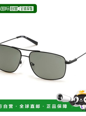 自营 Kenneth Cole Metal男式太阳镜-黑色 美国奥莱直发