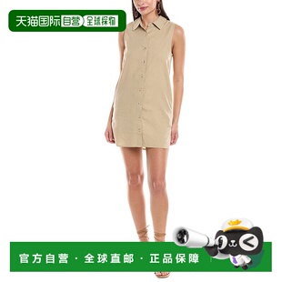 棕色 自营 连衣裙 Air亚麻混纺衬衫 美国奥莱直发 Onia