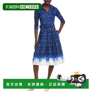 自营Samantha Sung Audrey衬衣连衣裙-蓝色 美国奥莱直发