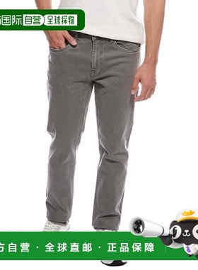 自营Scotch & Soda Dark Grey Straight Fit 5-Pocket Jean - gre