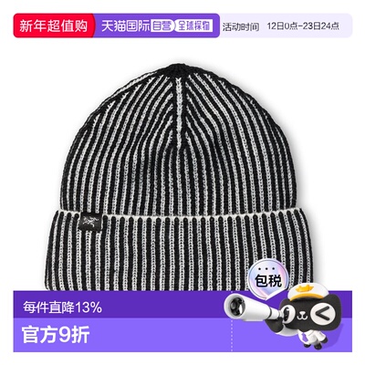 加拿大直邮始祖鸟Ribbed Toque男性冷帽保暖羊毛混纺帽