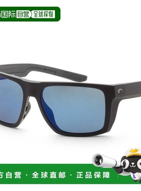 自营Costa del Mar Men's 57 mm Black Sunglasses - matte black