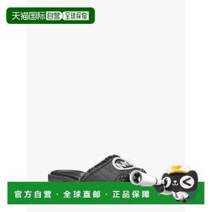 黑色水洗 自营michael 凉鞋 Denim拖鞋 美国奥莱直发 korsHannah