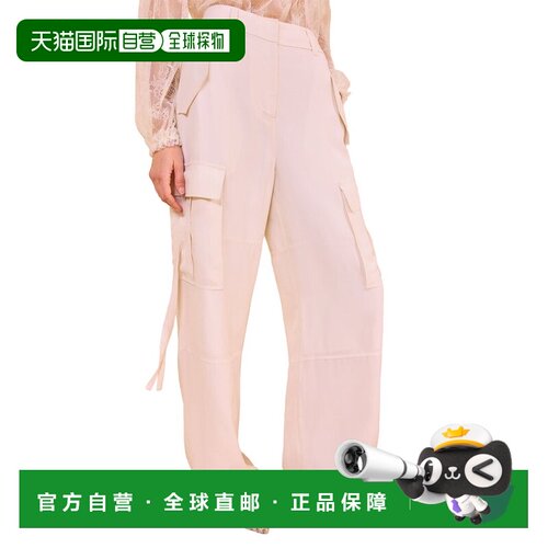 自营Ulla Johnson Pax Mid Rise Pant - white 美国奥莱直发
