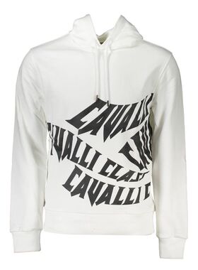 自营Cavalli Class Cotton Men Men's Sweatshirt - white 美国奥