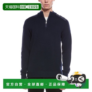 蓝色 4拉链毛衣 美国奥莱直发高领 Milano羊毛混纺1 自营Raffi