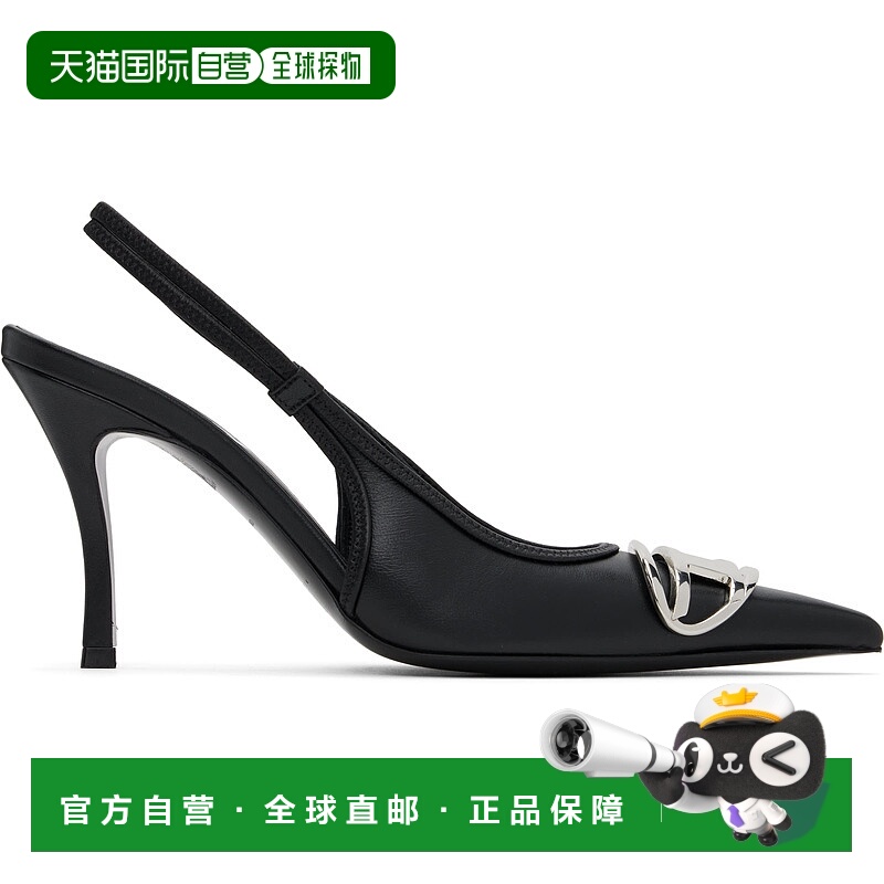 1h可退 香港直邮潮奢 Diesel 迪赛 女士 黑色 D-Venus Sb 高跟鞋