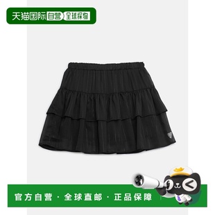 自营guessNoel Layered Skirt (7-14) - black 美国奥莱直发