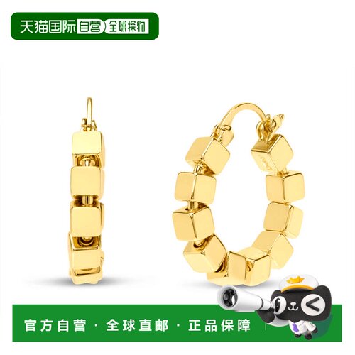 自营Bruno Magli Mirabella Gold Hoop Earrings - gold 美国奥莱