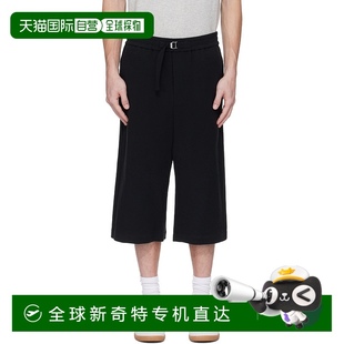 Paris 短 香港直邮潮奢 Large 1h可退 Elasticated 男士 Ami 黑色