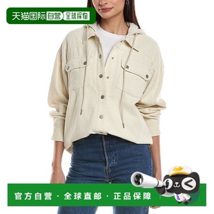 自营Oat New York Hooded Corduroy Jacket - white 美国奥莱直发