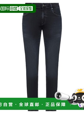 1h可退 【美国直邮】GUESS 男装牛仔裤 42847714MR 黑色水洗 直筒