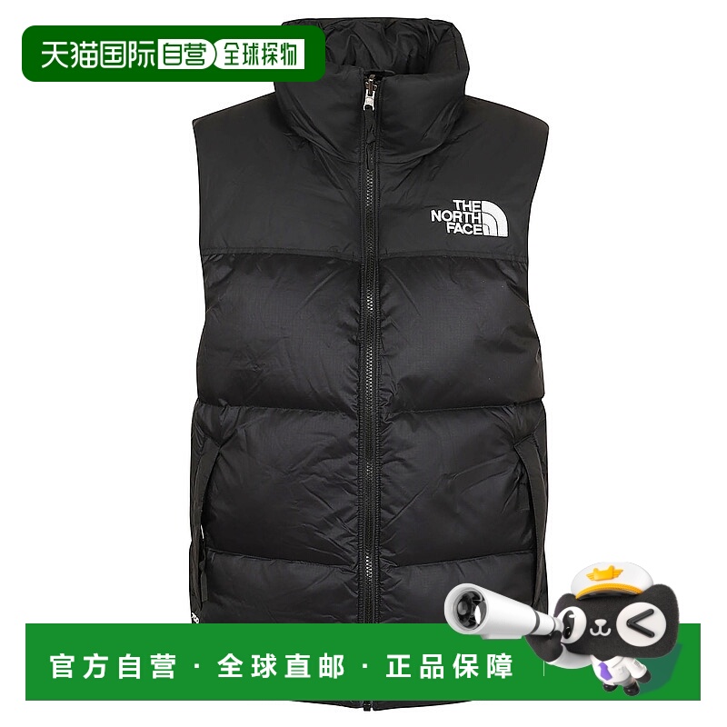 1h可退 香港直邮潮奢 the north face 北面 男士 黑色刺绣填充马
