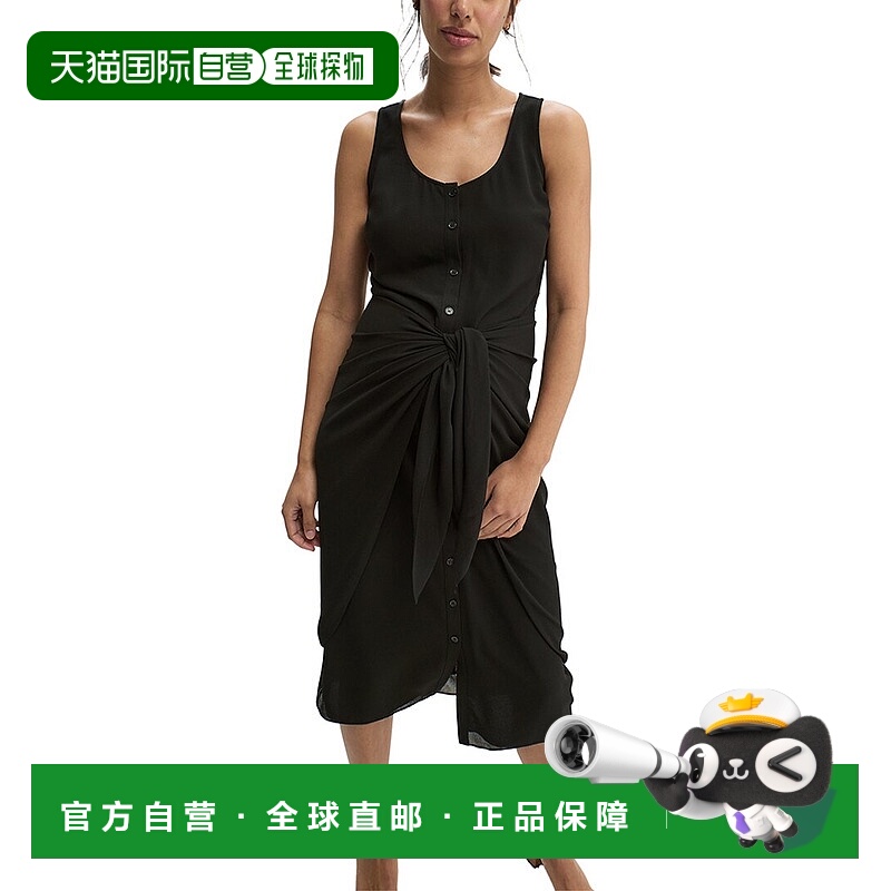 自营 HATCH Maternity The Jaden Dress - black 美国奥莱直发