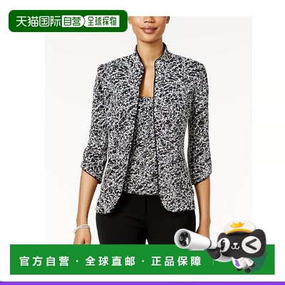 美国直邮alex evenings 女士 上衣夹克外套爆款套装女装
