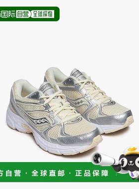 自营Women's Saucony Ride Millennium S60812-2 Cream Silver Li