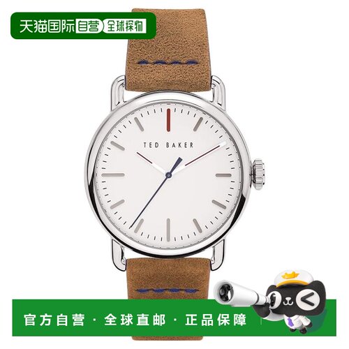 自营Ted Baker Men's Tomcol White Dial Watch - white 美国奥莱