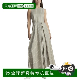 yorkLafayette 自营 new lafayette 148纽约开襟垂褶亚麻混纺 148
