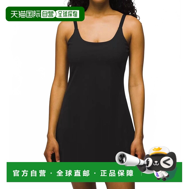 自营pranaLuxara Mini Dress With Hidden Shorts In Black - bla