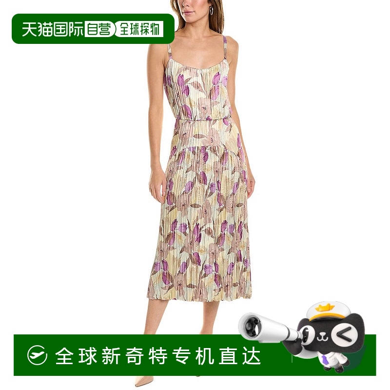 自营 Vince Magnolia Midi连衣裙-白色 【美国奥莱】直发