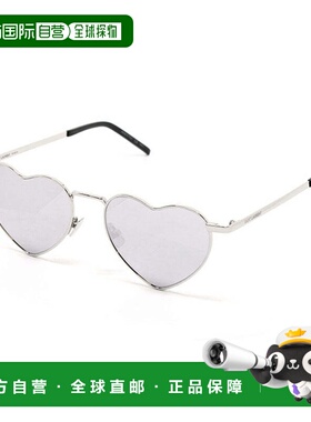 自营saint laurentSL301 LOU LOU 003 Silver/Silver Mirror - si