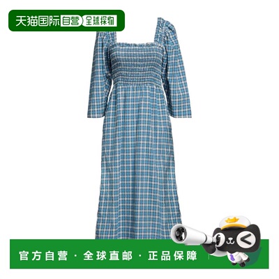 美国直邮GANNI 女士连衣裙长袖长裙