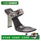 Slice Mule Leather 自营Versace Vinyl black 美国奥莱直发