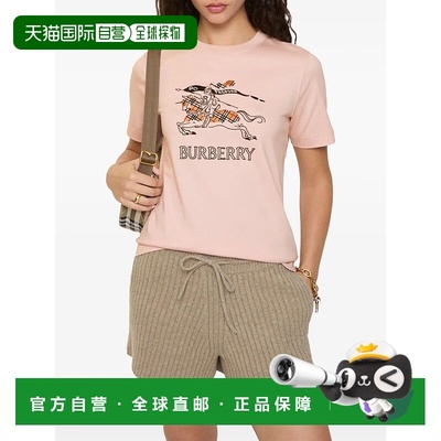 美国直邮BURBERRY-女式Frankie EKD格子T恤