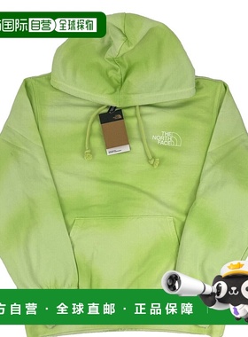 自营 The North Face Dye NF0A5J914Y8男式绿色长袖套头连帽衫s N