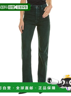 自营 HUDSON Jeans Faye Overdye Scarab 高腰靴型牛仔裤 - 蓝色