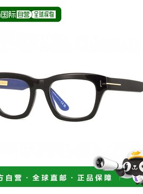 自营tom fordFT6036-B 001闪亮黑52mm-闪亮黑 美国奥莱直发