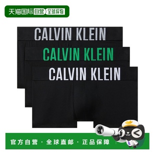 black 自营Calvin Trunk 3pk 美国奥莱直发凯文克莱 Klein