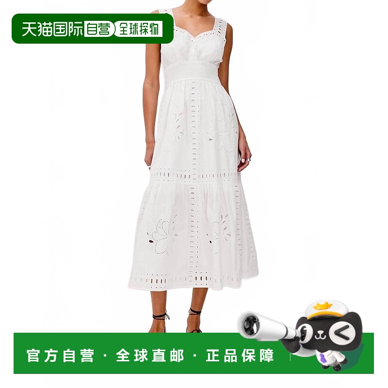 自营rails白色女式浅黄色连衣裙 美国奥莱直发