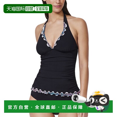 自营Profile by Gottex Tankini - BLACK 美国奥莱直发性感泳衣
