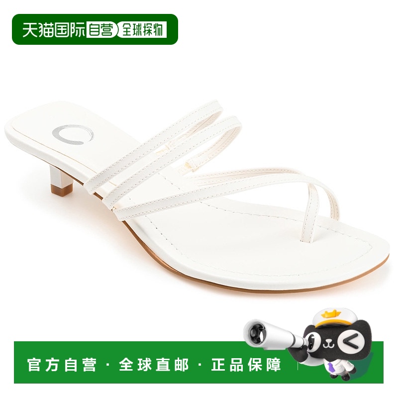 自营 Journee Collection 女士 Tru 舒适泡沫 Lettie 高跟鞋 - 白