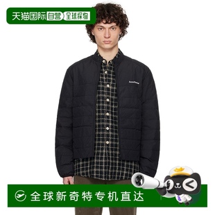 香港直邮潮奢 男士 Acne 艾克妮 黑色成衣染色羽 Studios 1h可退