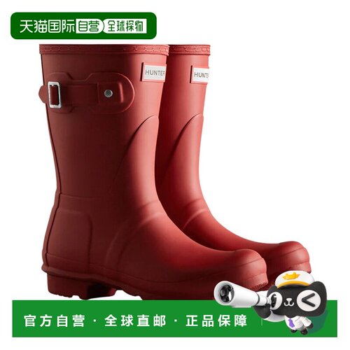 自营Hunter Original Short Rain Boot - Red 雨靴美国奥莱直发