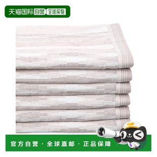 自营 missoni home米索尼家居Clint 6条浴巾套装-米白色 美国奥莱