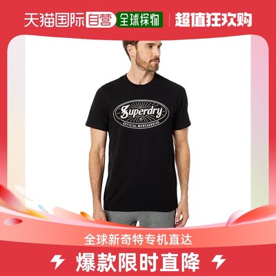 【美国直邮】superdry 男士 上装T恤短袖进口纯棉圆领