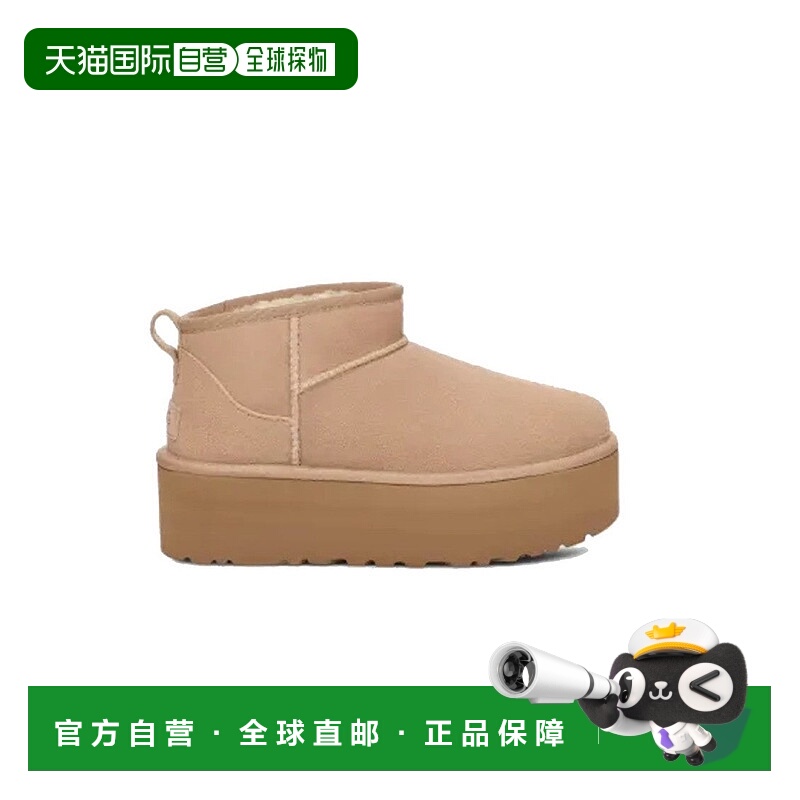 自营uggClassic Ultra Mini Platform Boot With Asymmetrical Ed