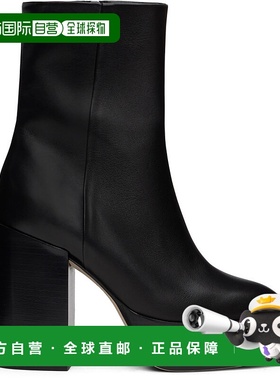 1h可退 香港直邮潮奢 aeyde 女士 黑色 Berlin 踝靴 A11ABBRLS11B