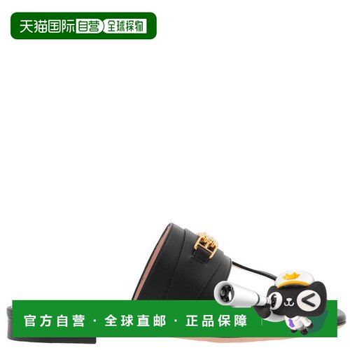 自营Bally Dorely Leather Flat Sandals - black 美国奥莱直发