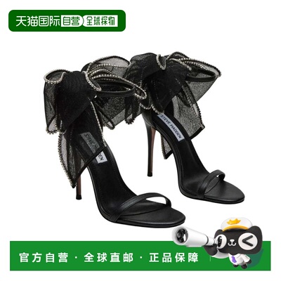 自营Women's Steve Madden Benni Sandals Black Bow Embellished
