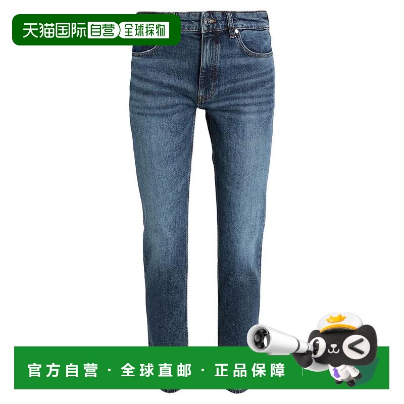 1h可退 【美国直邮】hugo boss 男士 休闲裤牛仔裤直筒裤