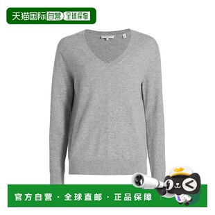 1h可退 【美国直邮】vince 女士 毛衣开衫女装羊绒羊毛长袖套头宽