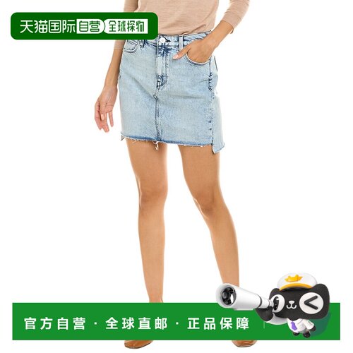 自营HUDSON Jeans The Viper Mini Skirt - blue 美国奥莱直发