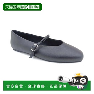 自营Kenneth Cole New York Magnolia Leather Flat - black leat