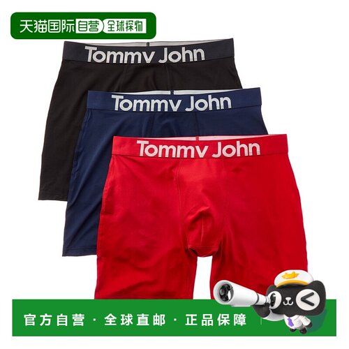自营Tommy John 3套360 Sport Micro 6in Boxer Brief-黑色 美国